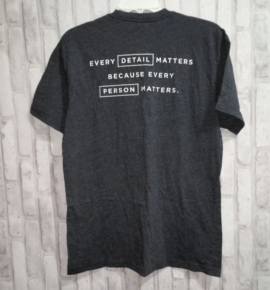 Next level gray and white life church operation team T-shirt - Picture 4 of 6